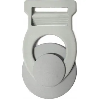 Úchyt pro upevnění popruhů k markýze na Raft, šedý