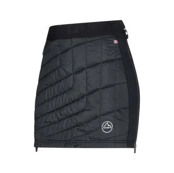 Oblečení a móda La Sportiva Warm Up Primaloft Skirt Women Black/White černá S