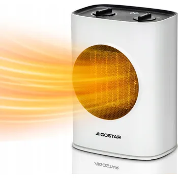 Přímotop Aigostar Keramické elektrické topidlo 1800W Bílá