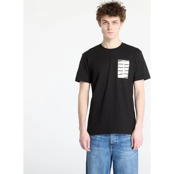 Pánské tričko Tričko Calvin Klein Jeans Serif Box Graphic Tee Black XL