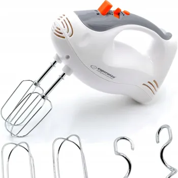 Ruční šlehač MOR_TECH mixér na těsto 250 W bílý