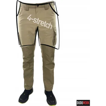 Pracovní oblečení Pracovní kalhoty DuduWork Béžové 4MOVE 58