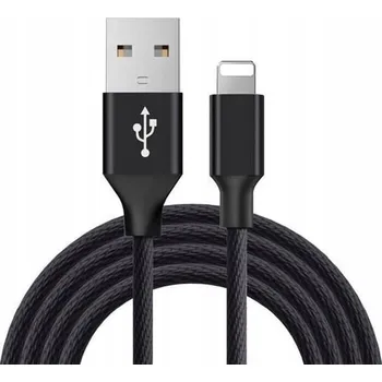 Datový kabel Kabel Bestphone USB - Apple Lightning 0 m černý
