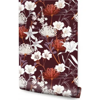 Fototapeta Tapeta Polní Květiny ve Vintage Stylu /245878919