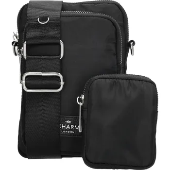 Kabelka Černá elegantní kabelka na mobil „Daily“