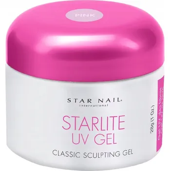 Lak na nehty Star Nail Starlite růžový 28 g gel jednofázový