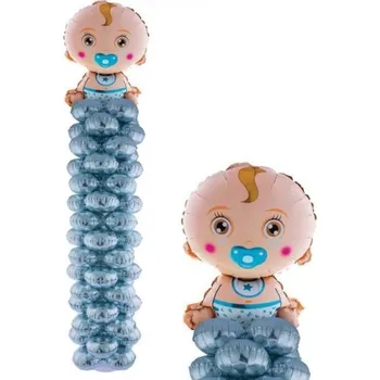 Helium do balónku Funny Fashion Foliový balonek stojan chlapeček 175 cm