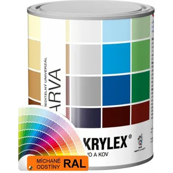 Barva na dřevo BAKRYLEX EMAIL MAT - 8 kg - RAL 7044 hedvábná šedá