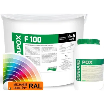 barva na beton Epoxydová barva na beton DENAPOX F100 - 8kg + 0,56kg tužidlo - RAL 1002 písková