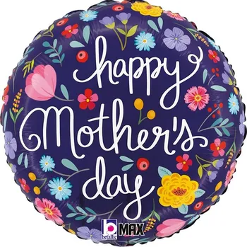 Balónek Grabo Balónek fóliový kulatý Den Matek 46 cm