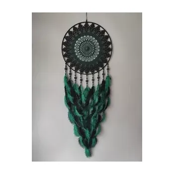 Lapač snů Lapač zlých snů Stínový strážce zelený 40 x 115 cm
