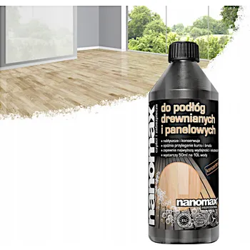 Čistič podlahy Nanomax čistič na panely a dřevěné podlahy, koncentrát 1 L