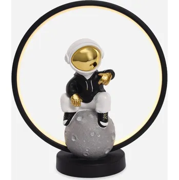 Lampička Zuma Line Zuma Line EX15S020U-1 - LED Stolní lampa ASTRONAUT LED/4W/5V černá + záruka 3 roky