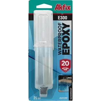 Průmyslové lepidlo Akfix E300 - voděodolné epoxidové lepidlo 25 ml