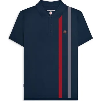 Pánské tričko Pánské triko s límečkem Lambretta, Velikost: L