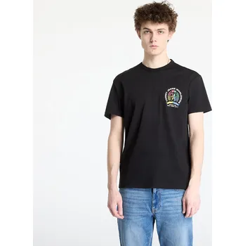 Pánské oblečení Tričko Tommy Jeans Regular 4Colors Crest Tee Black S