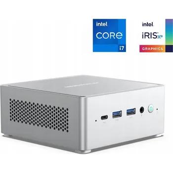 Stolní počítač Přenosný Počítač Mini PC Minisforum NPB7 Intel i7 16GB RAM DDR5 512GB
