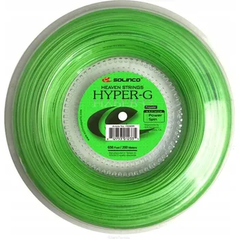 Struna na výplet tenisové rakety Tenisový výplet Solinco Hyper-G z role zelený 1.20