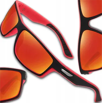 Sluneční brýle Sluneční brýle zrcadlovky Pánské na kolo s UV400 polarizačním filtrem