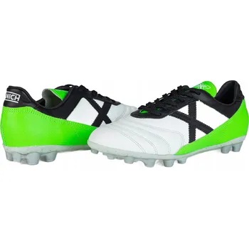 Pracovní obuv Fotbalová obuv MUNICH Mundial 2.0 AG blanco/verde, velikost 40 EU