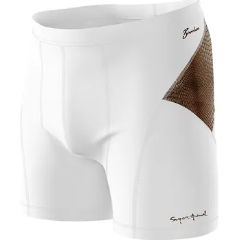 Pánské funkční trenýrky CROCODILE MAN bílá Bamboo Ultra - Hnědá / XL