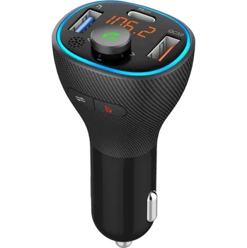 FM transmitter Vysílač FM MP3 bluetooth 5.0 + USB A QC3.0 + Typ C (celkem 30 W) ART FM-73 ART