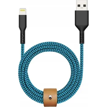 Datový kabel Kabel CaseON USB - Apple Lightning 1 m modrý