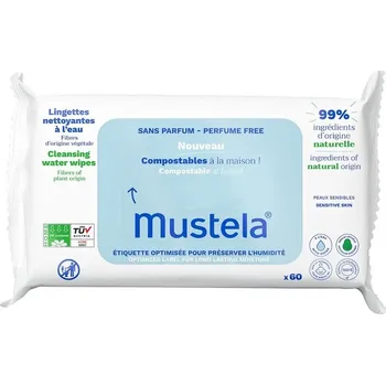 Mustela Čist.ubrousky pro cit. pokožku-komp. 60ks
