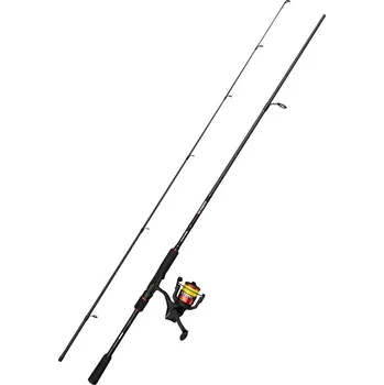 Rybářský prut Abu Garcia set Black Max 2.44m 10-30g, 2 díly + RN Black Max 2500 + šňůra (Výhodný set prutu s navijákem a šňůrou pro přívlač v akci.)