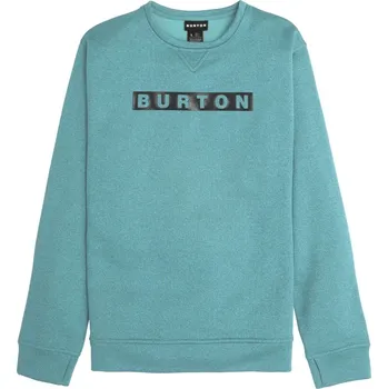 Pánská móda burton Pánská mikina oak crew rock lichen heather