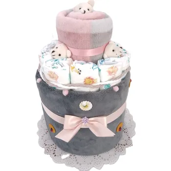 plenkový dort Veratex Textilní dort plenkový pro kojence 400