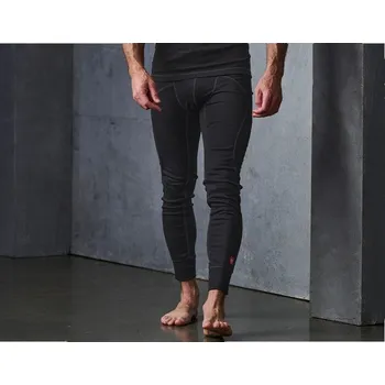 Pánské termo spodní prádlo Funkcní Long Pants Funkcní prádlo basis-warm velikost 6 černá Strauss