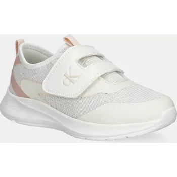 Dívčí tenisky Dětské sneakers boty Calvin Klein Jeans béžová barva, V1A9-82026 V1A9.82026.30.34 01X, EUR 30