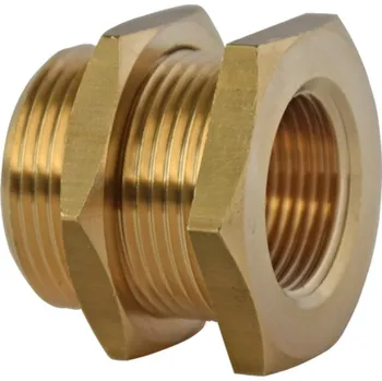 Fitinka Průchodka skotská M5 vnitřní - G1/8" vnější mosaz