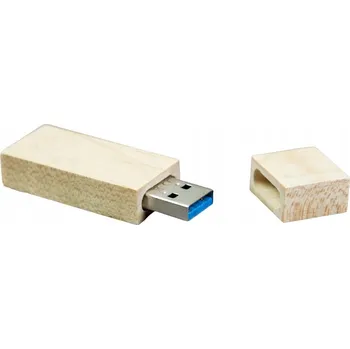 USB flash disk USB flash disk MemoRabbit Dřevěný Úzký Světlé Dřevo 16 GB USB 3.0 béžový