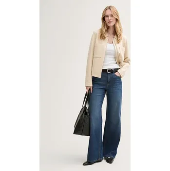 Dámská parka TOM TAILOR® DÁMSKÁ BUNDA S NÁPRSNÍMI KAPSAMI - BÉŽOVÁ L