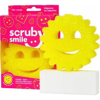 Houbička Magická houbička profilovaná scruby smile 1 ks