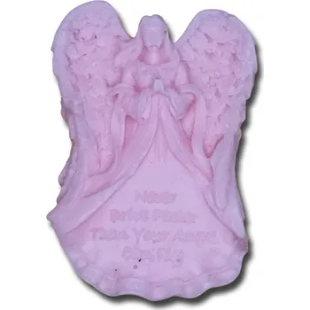 Mýdlo Ruční výroba ozdobné vonné glycerinové mýdlo - anděl