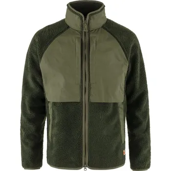 bunda pánská FJÄLLRÄVEN Vardag Pile Jacket M Deep Forest-Laurel Green - XL