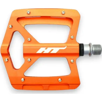 Pedál na kolo Platformové pedály HT Components AN06 červené