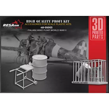 Plastikový model RESARM 1/48 Italian Hand Pump WWII