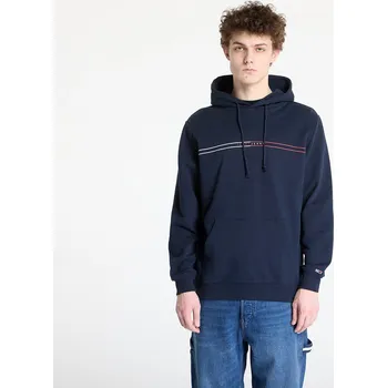 Pánská mikina Mikina Tommy Jeans Regular Entry Graphic Hoodie Blue S