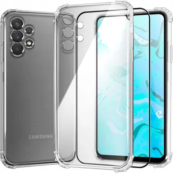 Pouzdro na mobilní telefon Zadní Kryt Hello Case pro Samsung Galaxy A32 4G bezbarvý