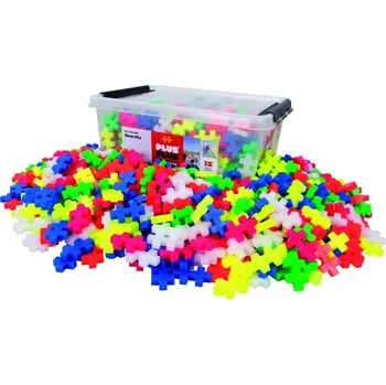 ostatní stavebnice Plus Plus BIG Neon box - 600 ks