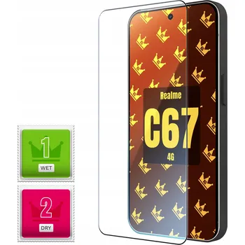 Tvrzené Sklo pro Realme C67 4G (9H, 2.5D, Ochranné)