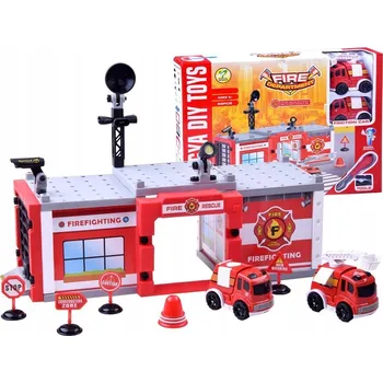 ostatní stavebnice Sada Hasiči Jokomisiada , 59 dílů