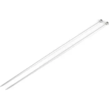 Jehlice Rovné jehlice č. 2; 2,5; 3 Varianta: 2 mm stříbrná, Balení: 1 pár