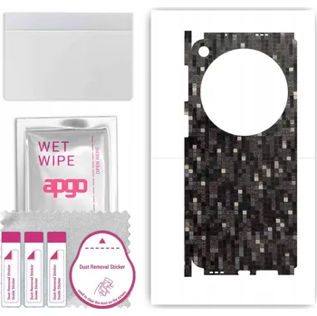 Pouzdro na mobilní telefon Fólie na zadní stranu a boky pro OnePlus Open - Carbon Pixel imitace