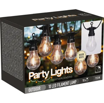 ProGarden Světelný řetěz 10 LED, 450 cm