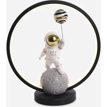 Lampička Zuma Line Zuma Line EX04F307U-1 - LED Stolní lampa ASTRONAUT LED/4W/5V černá + záruka 3 roky
